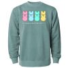 Unisex Midweight Pigment-Dyed Crewneck Sweatshirt Thumbnail