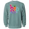 Unisex Midweight Pigment-Dyed Crewneck Sweatshirt Thumbnail