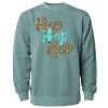 Unisex Midweight Pigment-Dyed Crewneck Sweatshirt Thumbnail