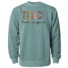 Unisex Midweight Pigment-Dyed Crewneck Sweatshirt Thumbnail