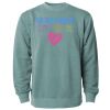 Unisex Midweight Pigment-Dyed Crewneck Sweatshirt Thumbnail