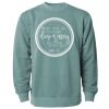 Unisex Midweight Pigment-Dyed Crewneck Sweatshirt Thumbnail