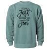 Unisex Midweight Pigment-Dyed Crewneck Sweatshirt Thumbnail