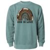 Unisex Midweight Pigment-Dyed Crewneck Sweatshirt Thumbnail