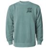 Unisex Midweight Pigment-Dyed Crewneck Sweatshirt Thumbnail