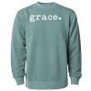 Unisex Midweight Pigment-Dyed Crewneck Sweatshirt Thumbnail