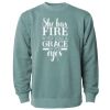 Unisex Midweight Pigment-Dyed Crewneck Sweatshirt Thumbnail