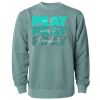 Unisex Midweight Pigment-Dyed Crewneck Sweatshirt Thumbnail