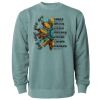 Unisex Midweight Pigment-Dyed Crewneck Sweatshirt Thumbnail