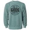 Unisex Midweight Pigment-Dyed Crewneck Sweatshirt Thumbnail