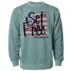 Unisex Midweight Pigment-Dyed Crewneck Sweatshirt Thumbnail