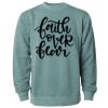 Unisex Midweight Pigment-Dyed Crewneck Sweatshirt Thumbnail