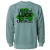 Unisex Midweight Pigment-Dyed Crewneck Sweatshirt Thumbnail