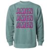 Unisex Midweight Pigment-Dyed Crewneck Sweatshirt Thumbnail