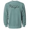 Unisex Midweight Pigment-Dyed Crewneck Sweatshirt Thumbnail