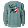 Unisex Midweight Pigment-Dyed Crewneck Sweatshirt Thumbnail