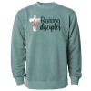 Unisex Midweight Pigment-Dyed Crewneck Sweatshirt Thumbnail