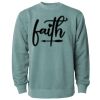 Unisex Midweight Pigment-Dyed Crewneck Sweatshirt Thumbnail