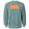 Unisex Midweight Pigment-Dyed Crewneck Sweatshirt Thumbnail