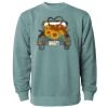 Unisex Midweight Pigment-Dyed Crewneck Sweatshirt Thumbnail