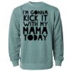 Unisex Midweight Pigment-Dyed Crewneck Sweatshirt Thumbnail