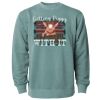 Unisex Midweight Pigment-Dyed Crewneck Sweatshirt Thumbnail