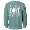 Unisex Midweight Pigment-Dyed Crewneck Sweatshirt Thumbnail