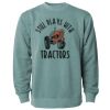 Unisex Midweight Pigment-Dyed Crewneck Sweatshirt Thumbnail