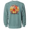 Unisex Midweight Pigment-Dyed Crewneck Sweatshirt Thumbnail