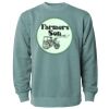 Unisex Midweight Pigment-Dyed Crewneck Sweatshirt Thumbnail