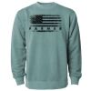 Unisex Midweight Pigment-Dyed Crewneck Sweatshirt Thumbnail