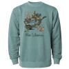 Unisex Midweight Pigment-Dyed Crewneck Sweatshirt Thumbnail