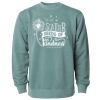 Unisex Midweight Pigment-Dyed Crewneck Sweatshirt Thumbnail