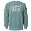 Unisex Midweight Pigment-Dyed Crewneck Sweatshirt Thumbnail