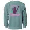 Unisex Midweight Pigment-Dyed Crewneck Sweatshirt Thumbnail