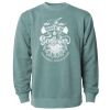 Unisex Midweight Pigment-Dyed Crewneck Sweatshirt Thumbnail