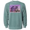 Unisex Midweight Pigment-Dyed Crewneck Sweatshirt Thumbnail