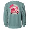 Unisex Midweight Pigment-Dyed Crewneck Sweatshirt Thumbnail