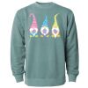 Unisex Midweight Pigment-Dyed Crewneck Sweatshirt Thumbnail