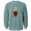 Unisex Midweight Pigment-Dyed Crewneck Sweatshirt Thumbnail