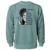 Unisex Midweight Pigment-Dyed Crewneck Sweatshirt Thumbnail