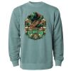 Unisex Midweight Pigment-Dyed Crewneck Sweatshirt Thumbnail