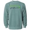 Unisex Midweight Pigment-Dyed Crewneck Sweatshirt Thumbnail