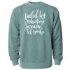 Unisex Midweight Pigment-Dyed Crewneck Sweatshirt Thumbnail