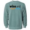 Unisex Midweight Pigment-Dyed Crewneck Sweatshirt Thumbnail