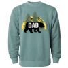 Unisex Midweight Pigment-Dyed Crewneck Sweatshirt Thumbnail