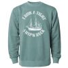 Unisex Midweight Pigment-Dyed Crewneck Sweatshirt Thumbnail