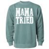 Unisex Midweight Pigment-Dyed Crewneck Sweatshirt Thumbnail