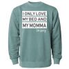 Unisex Midweight Pigment-Dyed Crewneck Sweatshirt Thumbnail