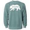 Unisex Midweight Pigment-Dyed Crewneck Sweatshirt Thumbnail